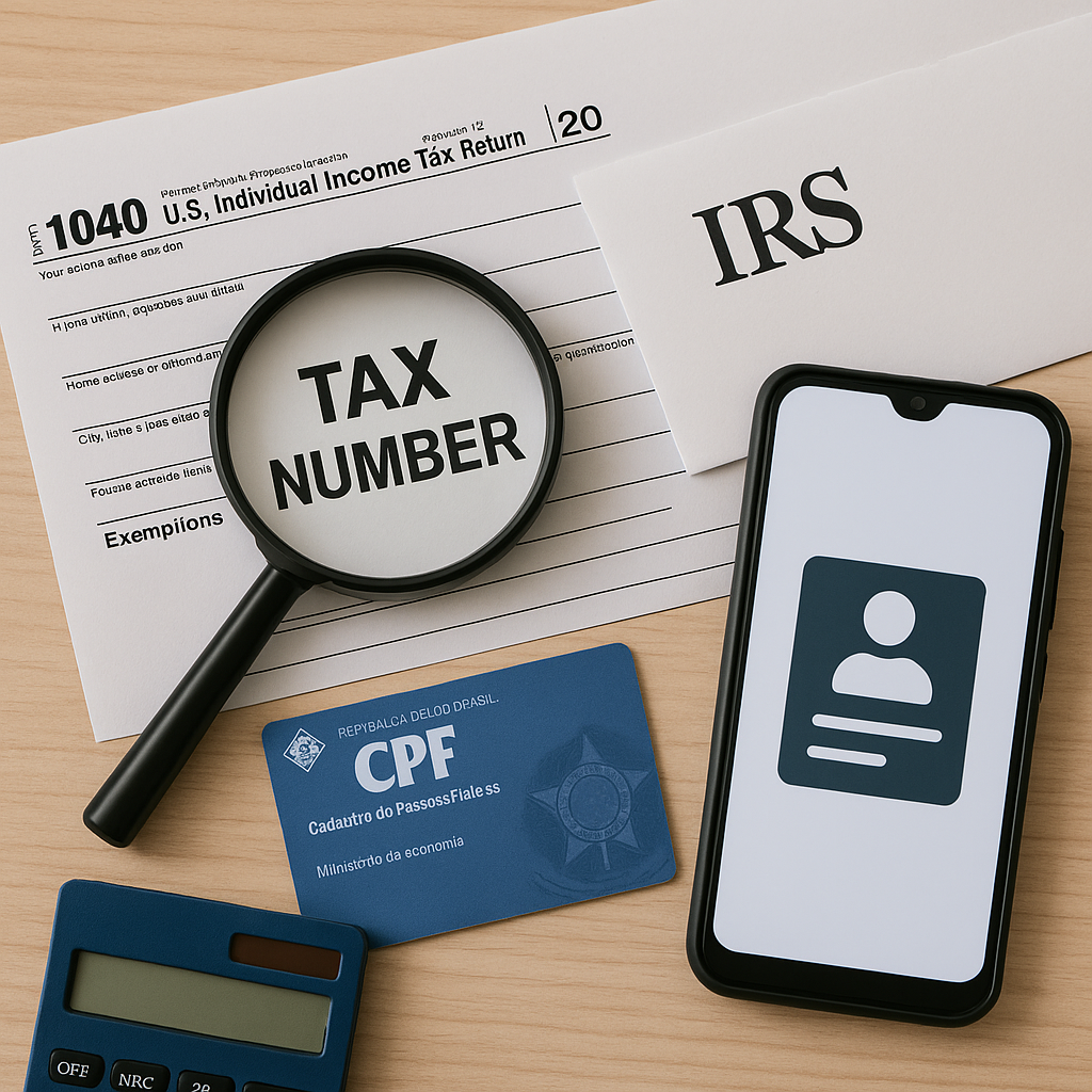 TAX NUMBER: O QUE É E COMO BRASILEIROS PODEM OBTER SUA IDENTIFICAÇÃO FISCAL NOS EUA